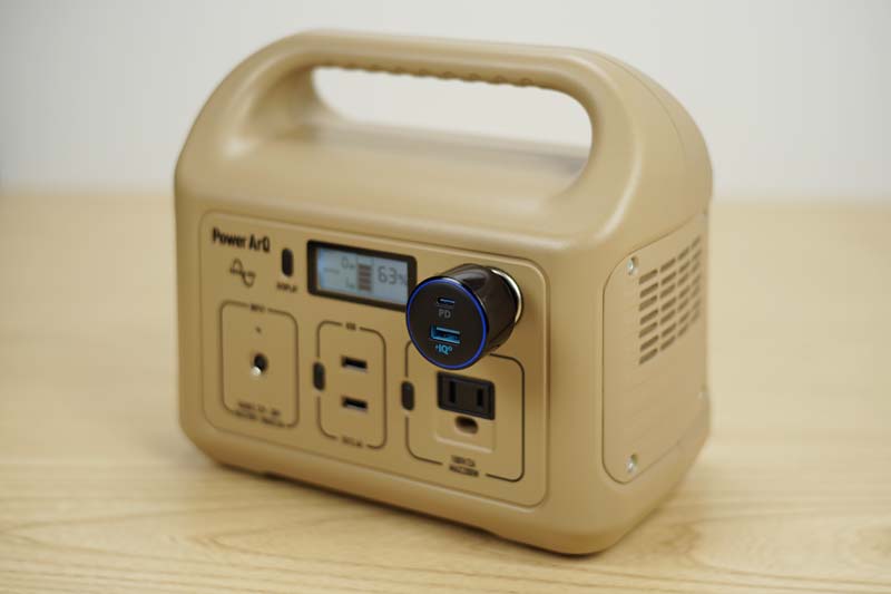 ポータブル電源 SmartTap PowerArQ miniの紹介 | リッツキャンパー