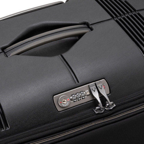 5-10泊] アントラー タイタス ソフトキャリーケース 90L ブラック 4輪