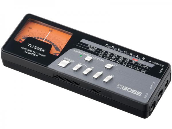 BOSS ボス TU-12EX クロマチックチューナー 針式 アナログ表示 ギター