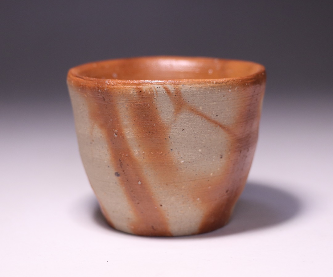 松田華山 作 「備前酒呑」 ～備前焼専門卸小売店 川口陶楽苑～