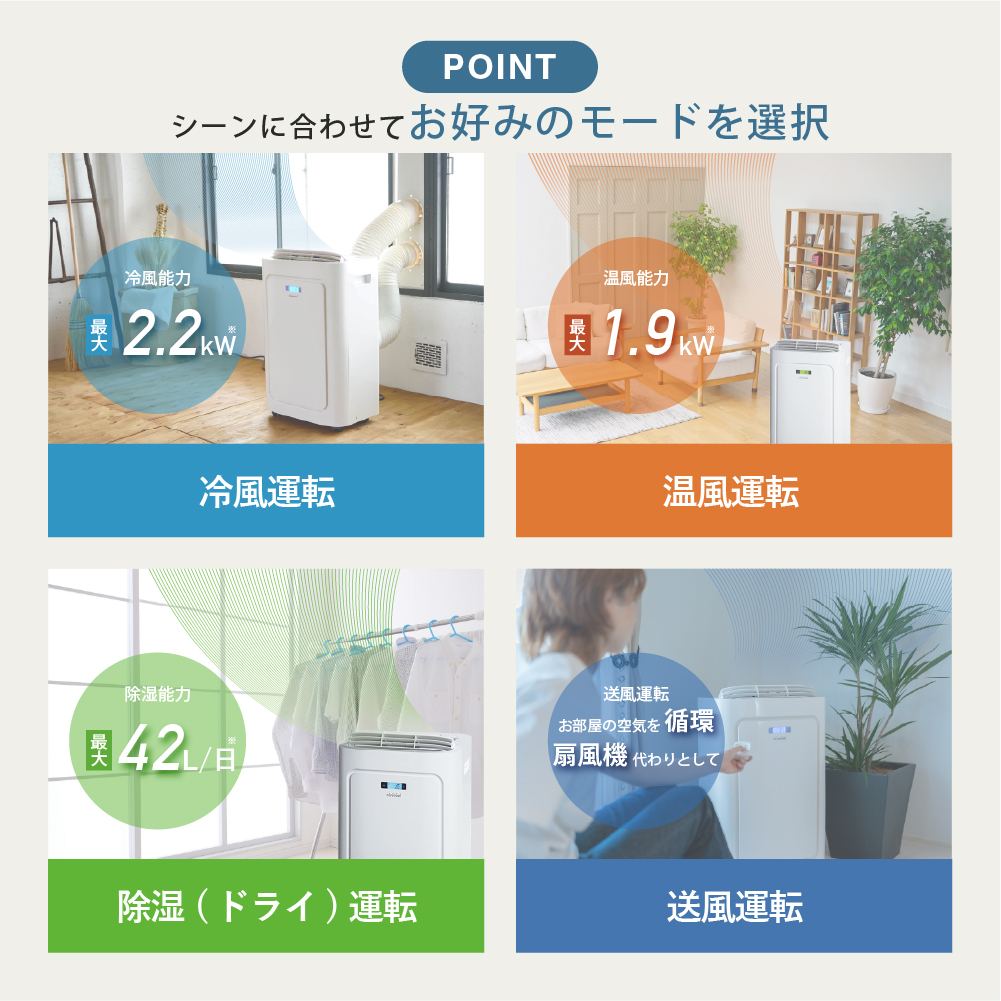 TAD-22NW | 空調製品 | トヨトミ-TOYOTOMI 公式サイト