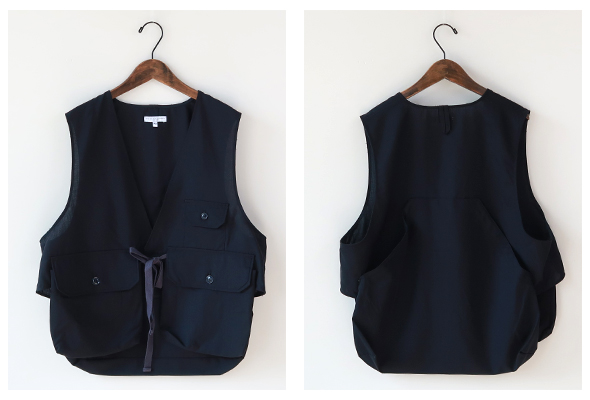 Engineered Garments - Fowl Vest - Tropical Wool エンジニアド