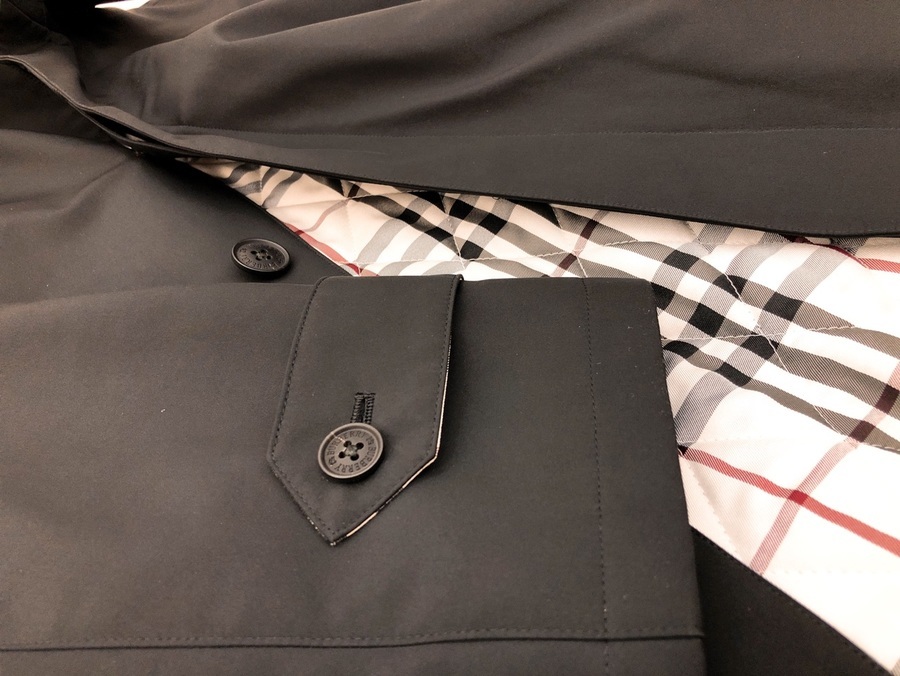 BURBERRY BLACK LABEL（バーバリーブラックレーベル） ステンカラー