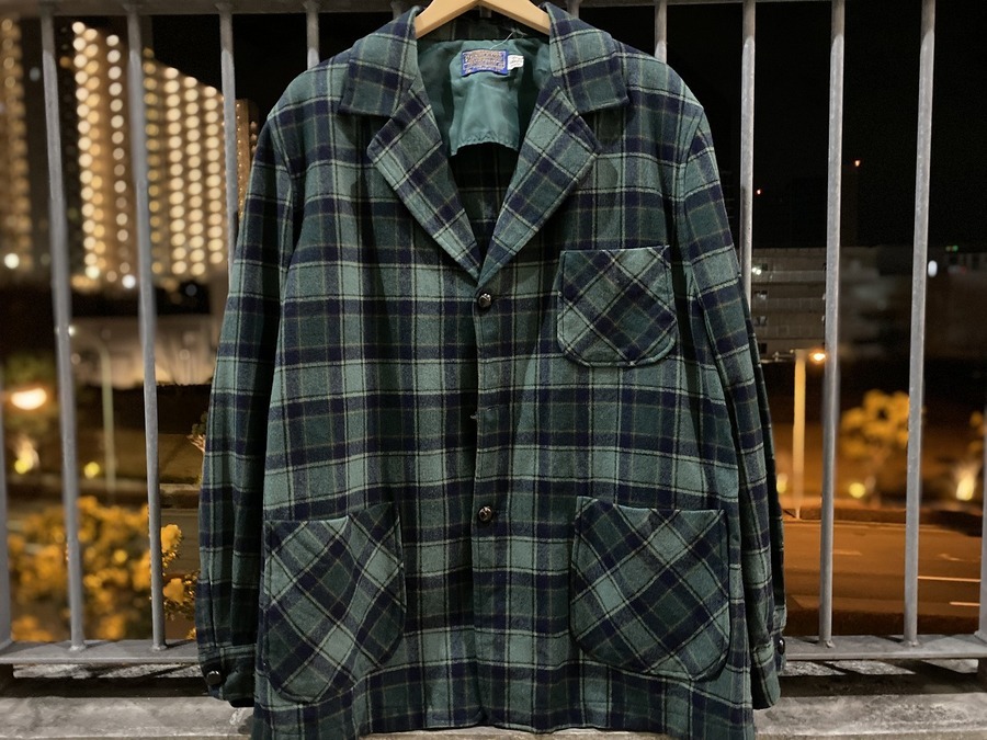 PENDLETON/ペンドルトン】よりウールのチェックジャケットを各種買取