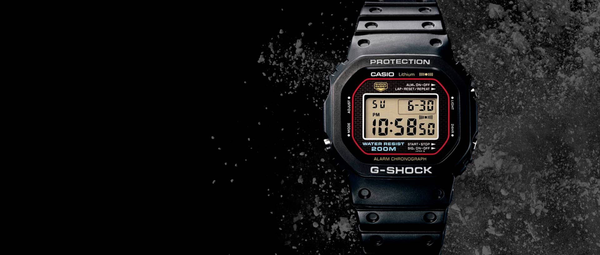 Casio relaunches the first ever G-shock model from the '80s - The