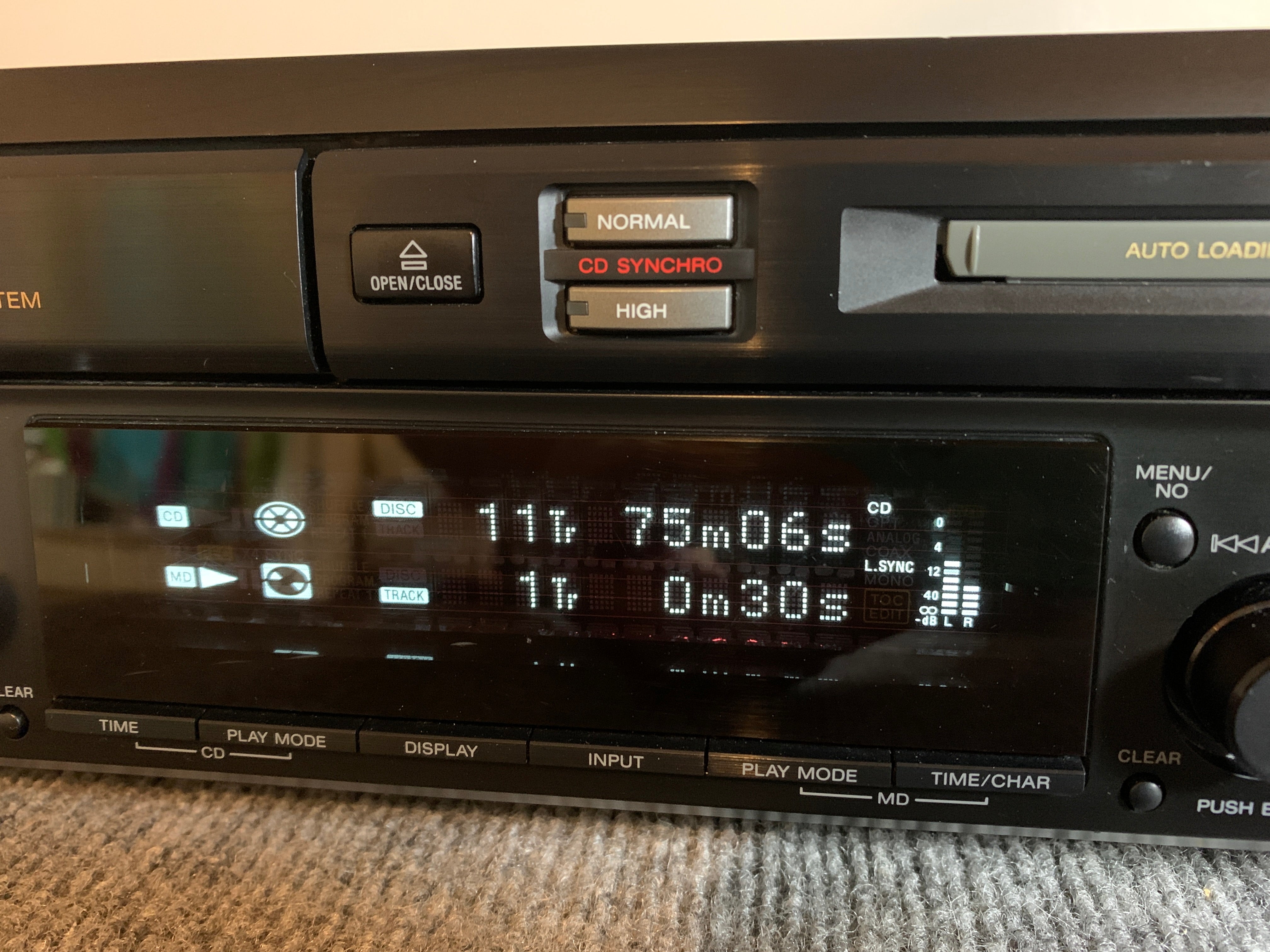 Sony MXD-D3 Compact Disc & Minidisc Deck – The Turntable Store