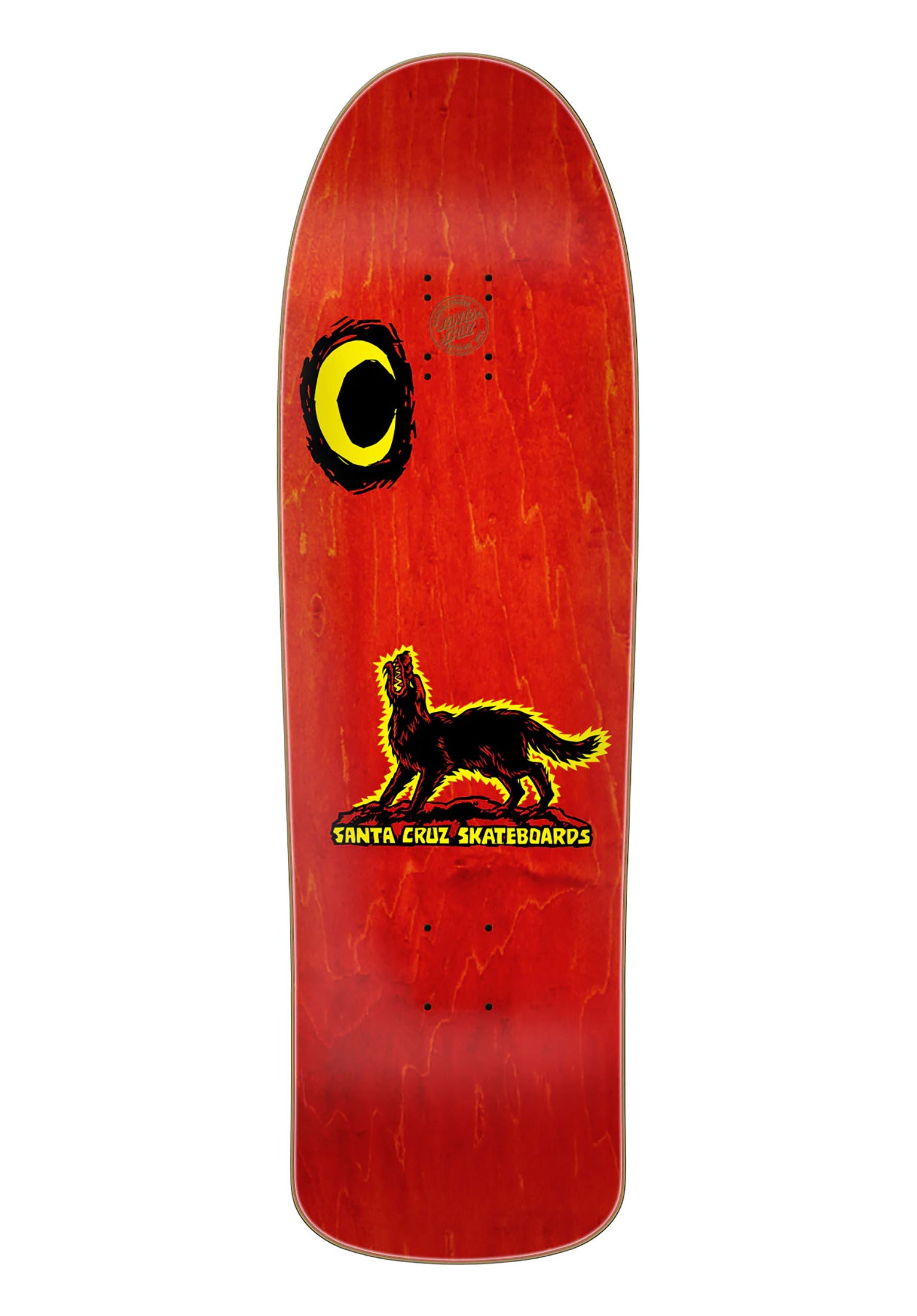 Kendall Wolf Reissue Santa-Cruz Deck in red – TITUS