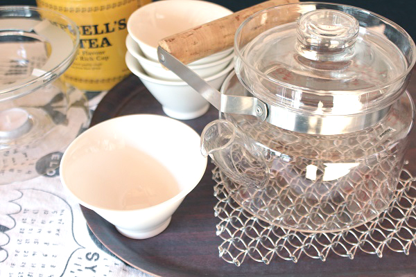 Signe Persson-Melin ガラスのティーポットとウォーマーのセット