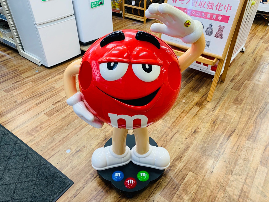 m&m's】大きな『ディスプレイフィギュア』が入荷しました！【松戸店
