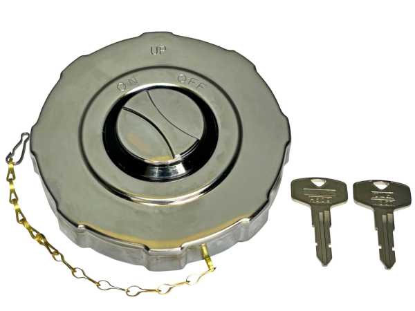 大丸鐵興 燃料タンクキャップ 鍵付き R-34対応品 - トラックボディ