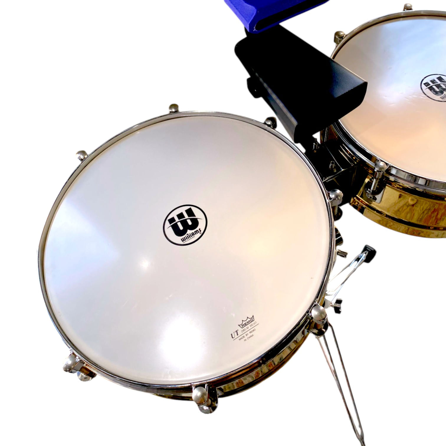Timbale Williams WTS141565L Steel 14/15X6 Dourado C/ Cowbell