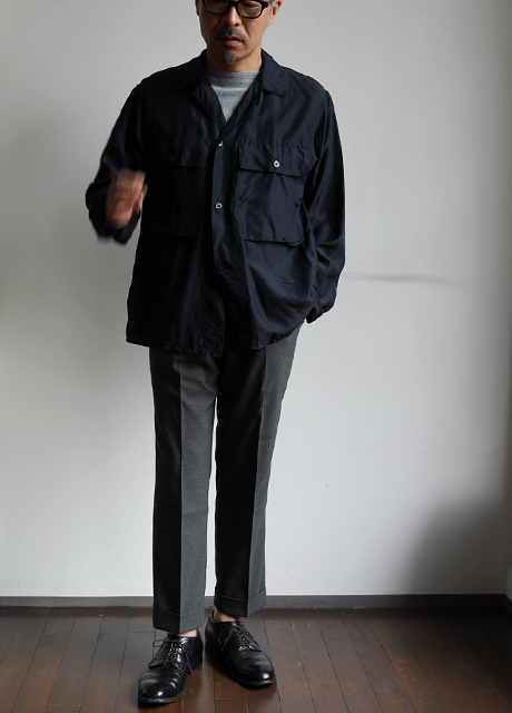 COMOLI Silk Utility Jacket | 大阪心斎橋のメンズ洋服のセレクト