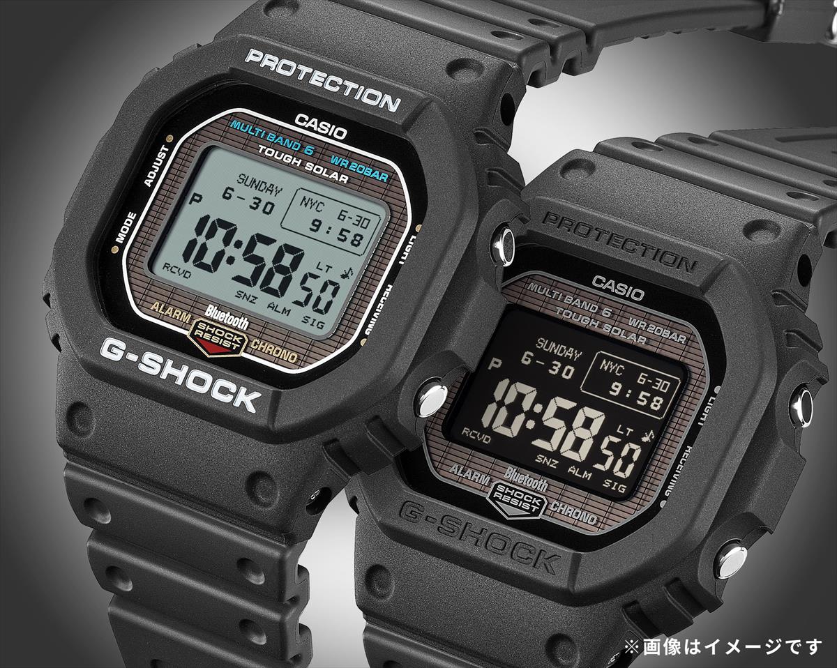 カシオ Gショック GW-BX5600-1A1JF MIP液晶 フォント切替 電波