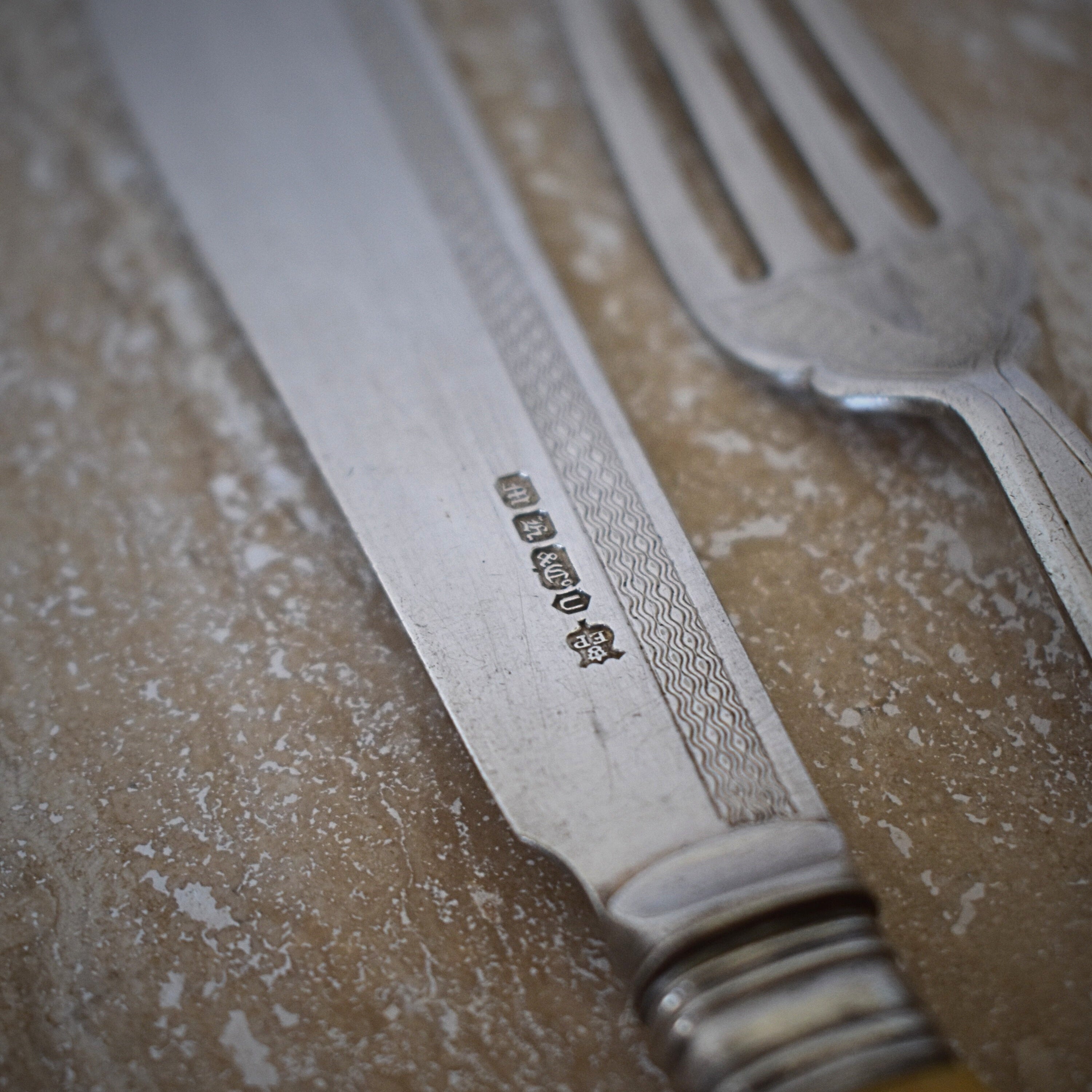 Antique English Cutlery Set by James Dixon & Sons , 1829–1867 – Aateeq