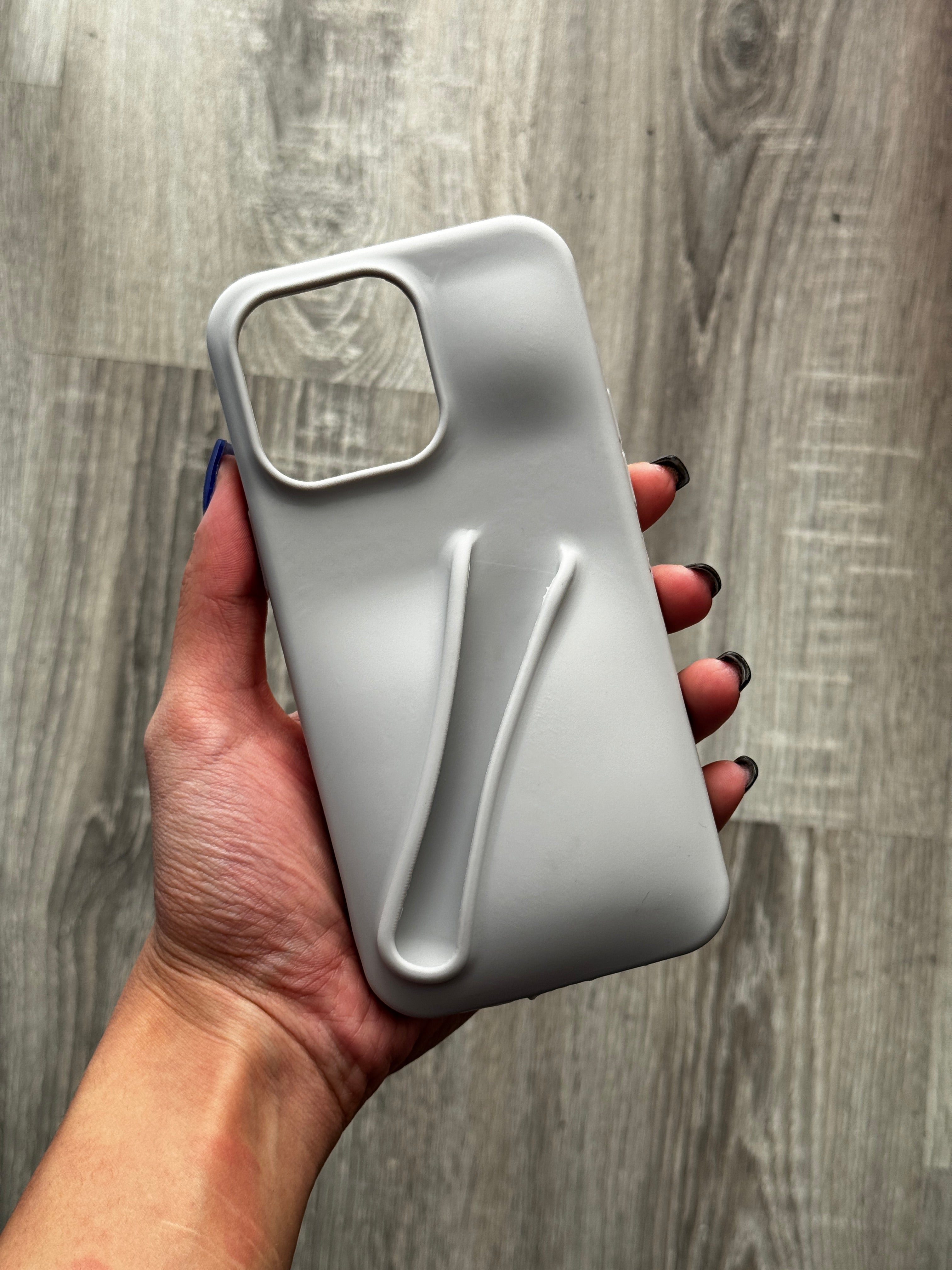 Case Lipstick Compartment Silicone - iPhone 15 Pro Max Compatible