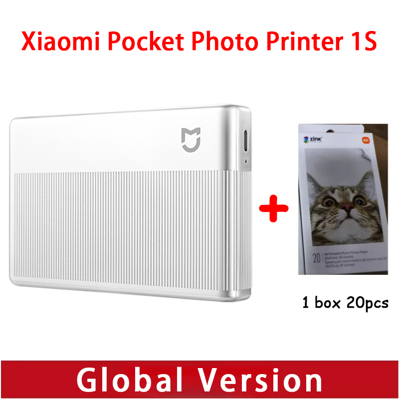 Global Version Xiaomi Mi Portable Photo Printer / 1S AR Photo ZINK