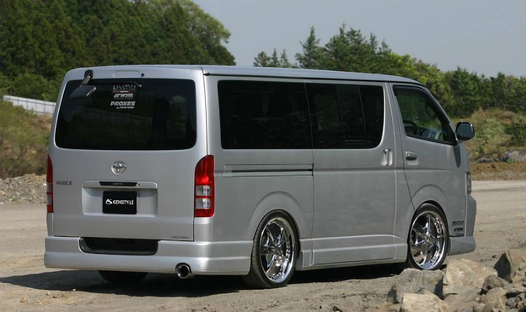 200 ハイエース(1，2型) KENSTYLE リアハーフスポイラー / 品揃え多数