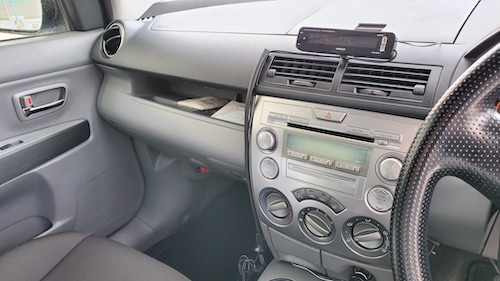 デミオ(DY)市販2DINディスプレイオーディオ化 | 見た目を変えずに音を