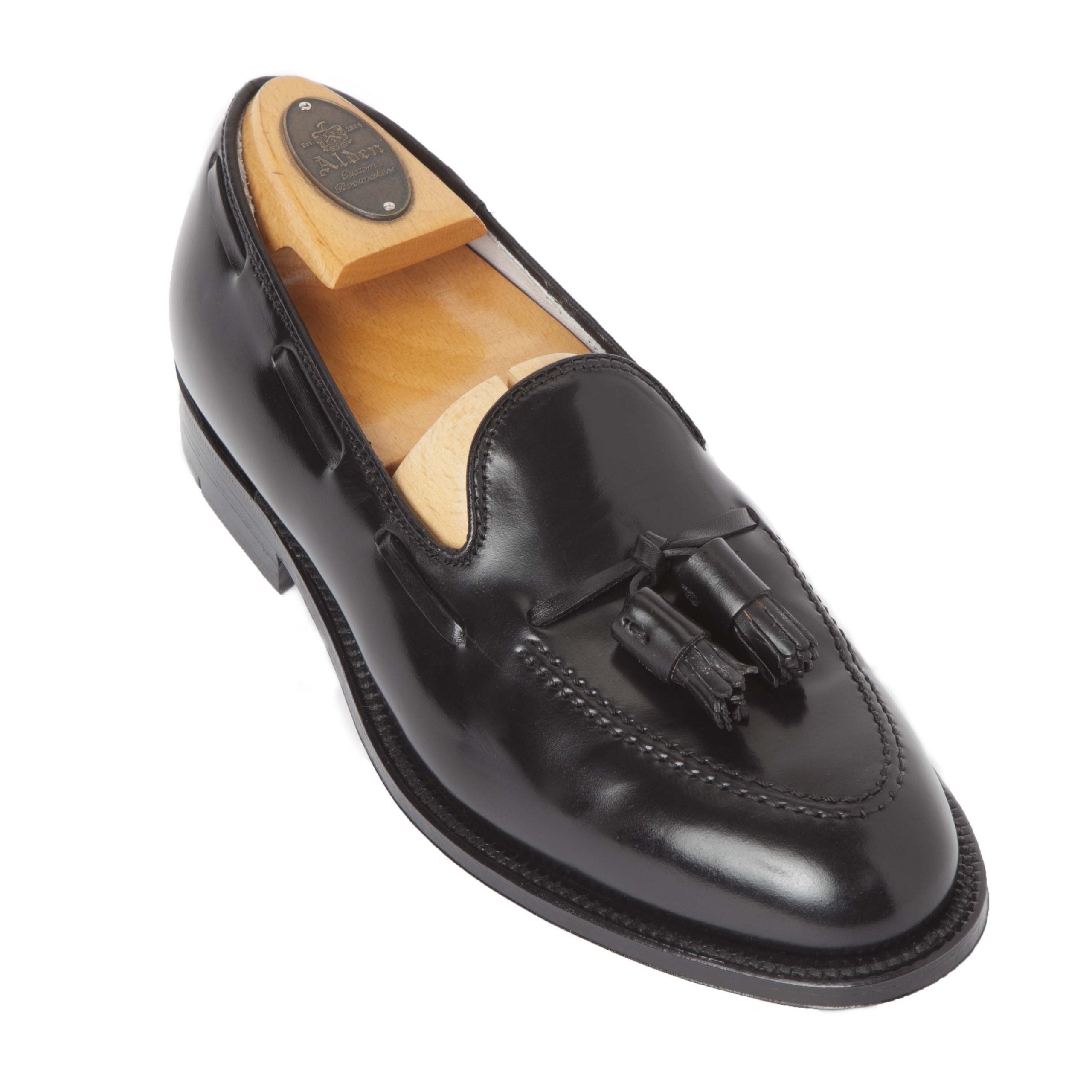 664 - Tassel Loafer in Black Shell Cordovan – ALDEN SHOES