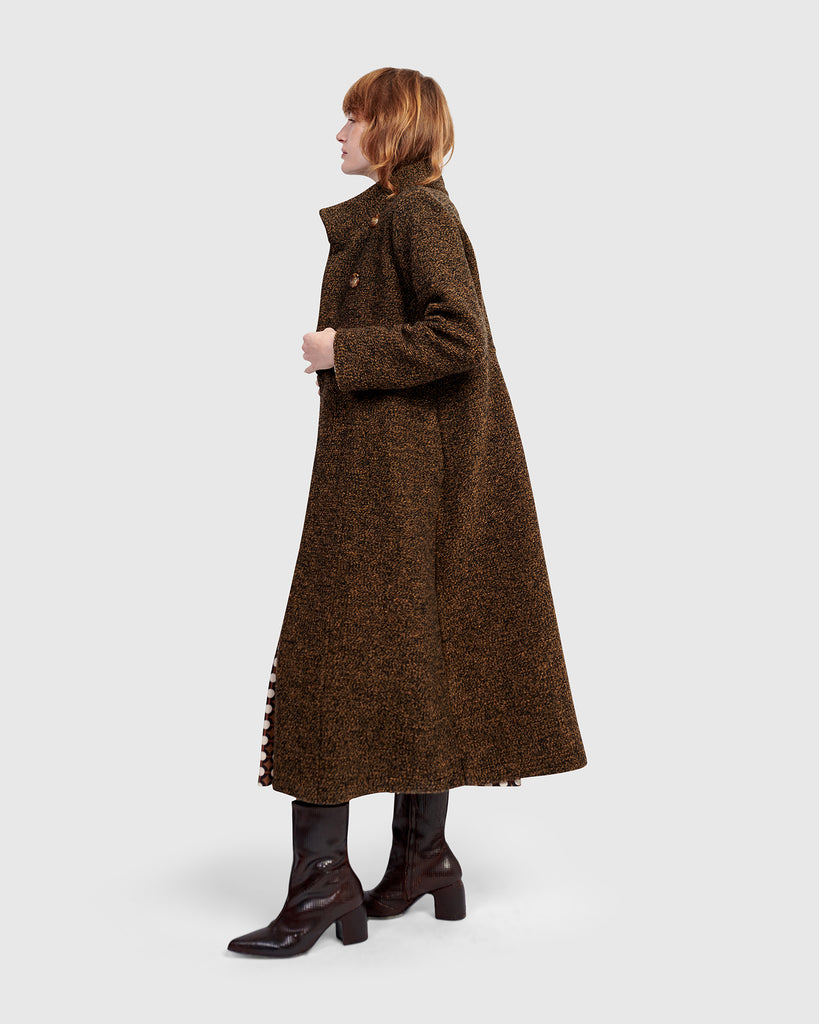 Urban Tash Long Coat, Honey – Alembika U.S.