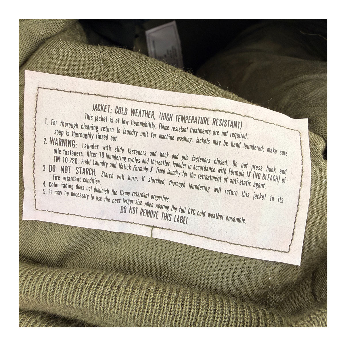 Cold Weather Jacket (CVC) Combat Vehicle Crewmembers | Ammo Can Man