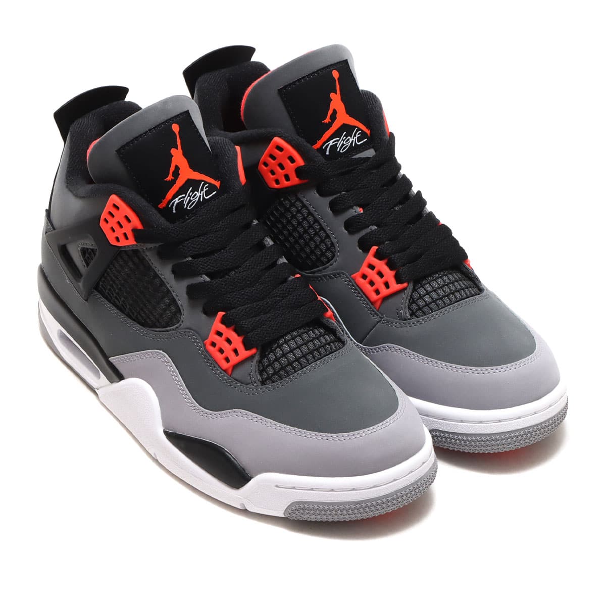 JORDAN BRAND AIR JORDAN 4 RETRO DARK GREY/INFRARED 23-BLACK-CEMENT