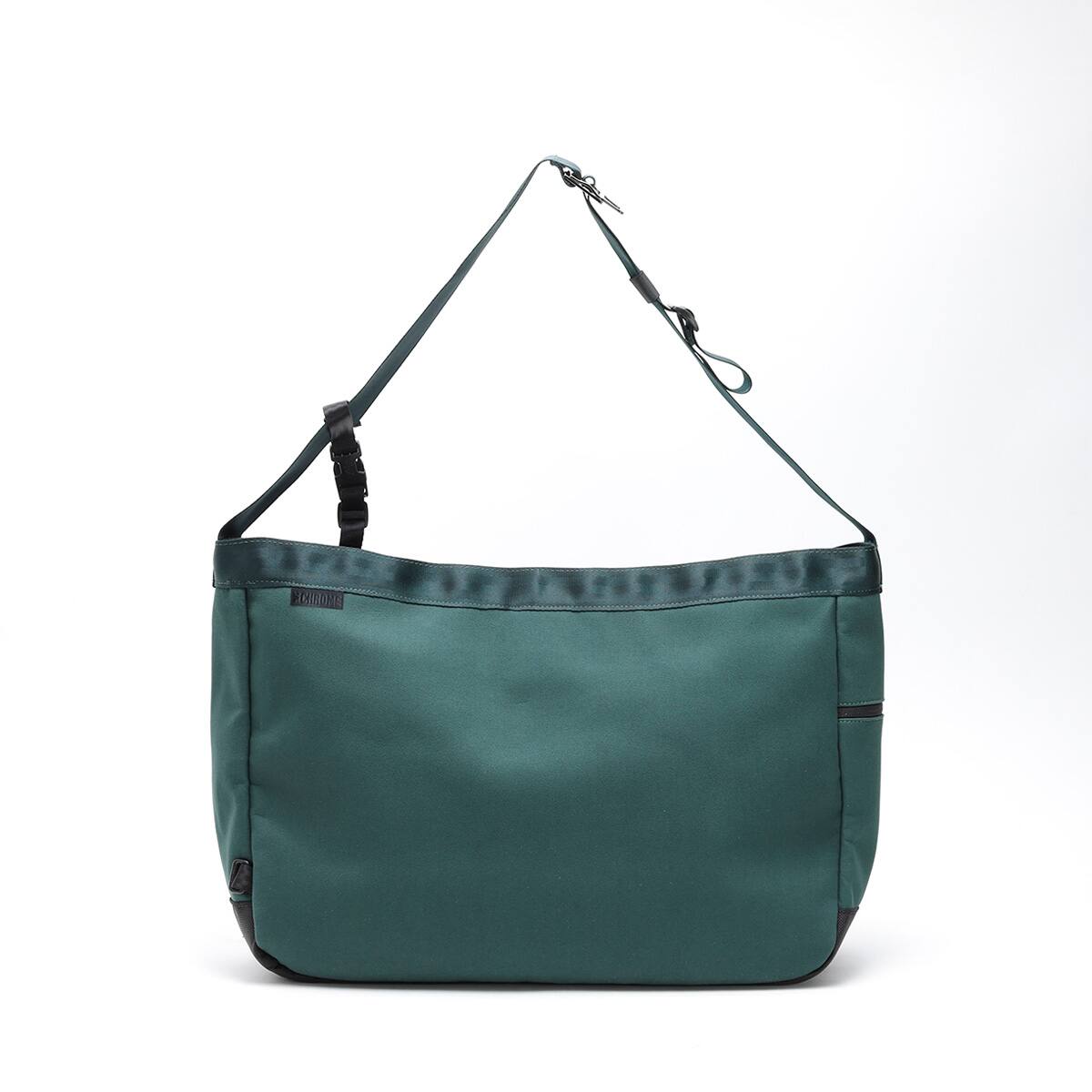 CHROME NEWSPAPER MESSENGER DEEP GREEN / SUEDE （クローム ニュース
