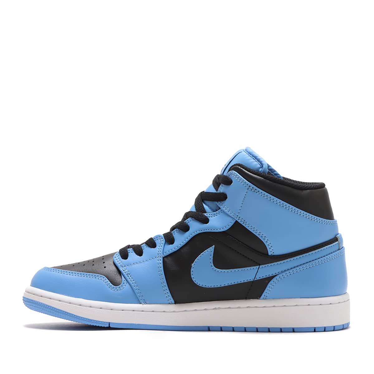 JORDAN BRAND AIR JORDAN 1 MID UNIVERSITY BLUE/BLACK-WHITE 23FA-I