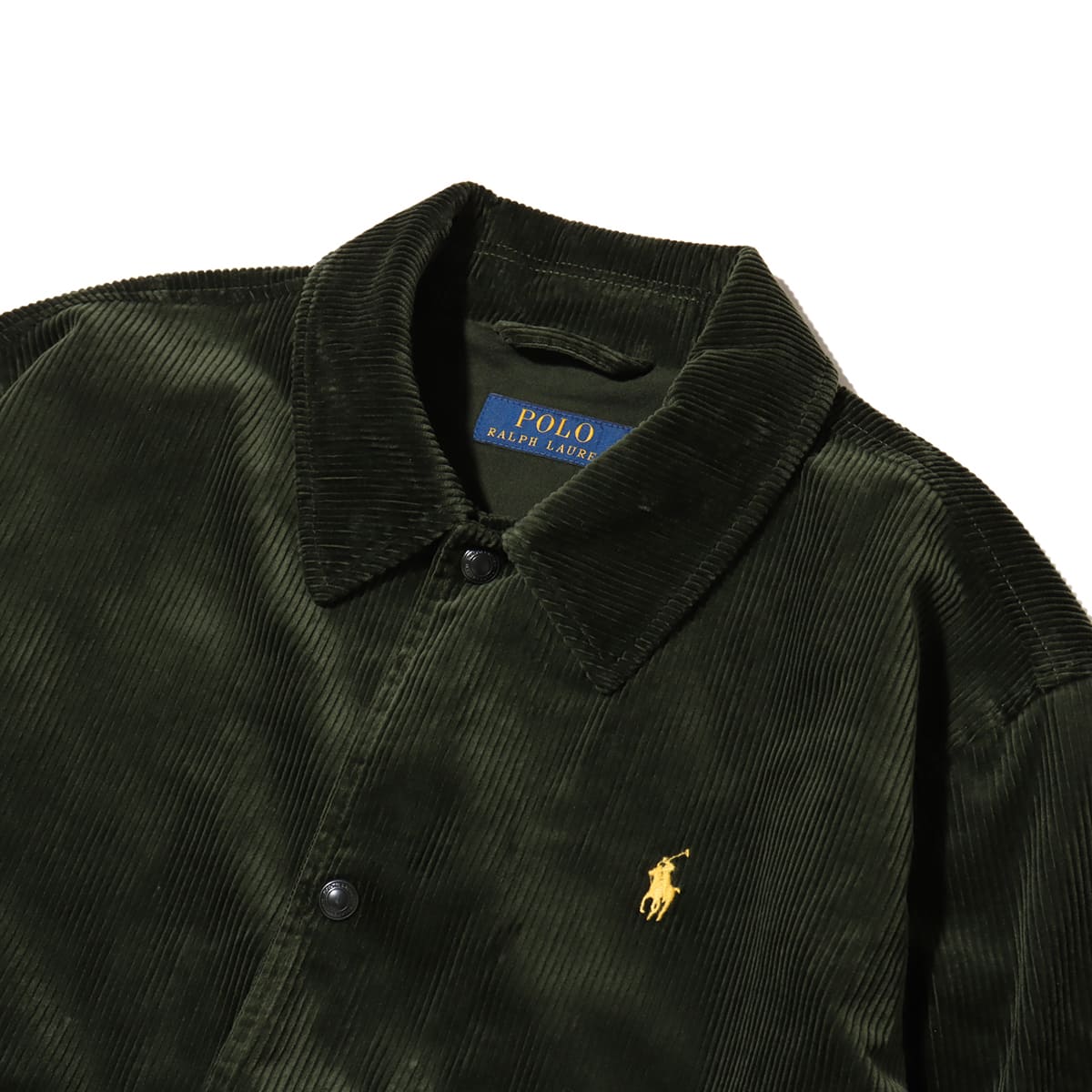 POLO RALPH LAUREN COACH'S JACKET CORDUROY COUNTRY OLIVE （ポロ