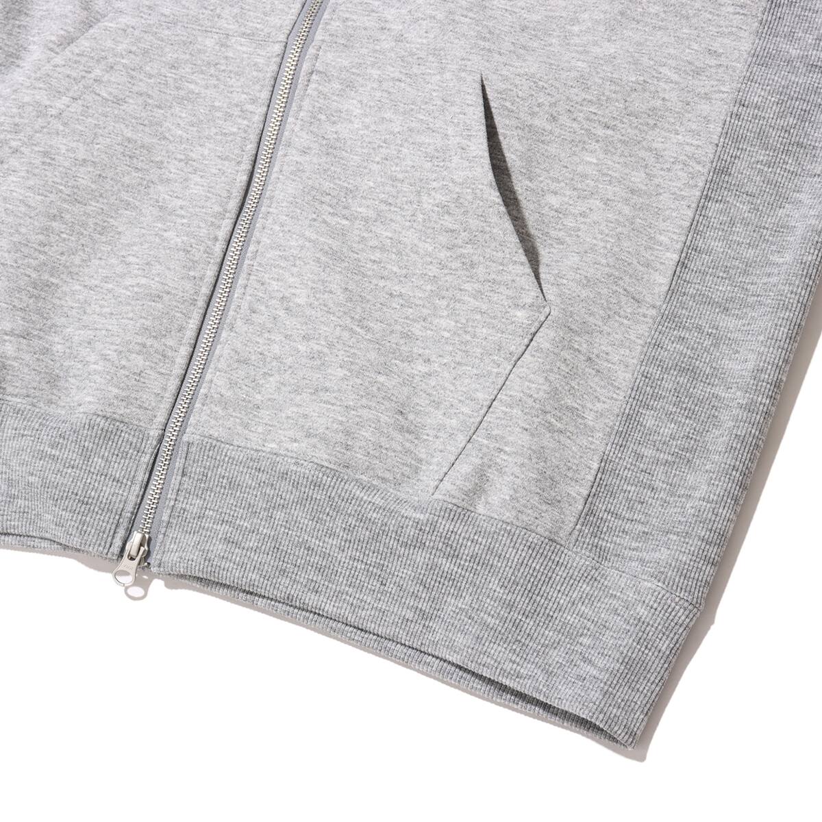 THE NORTH FACE Square Logo Full Zip ミックスグレー2 （ザ・ノース