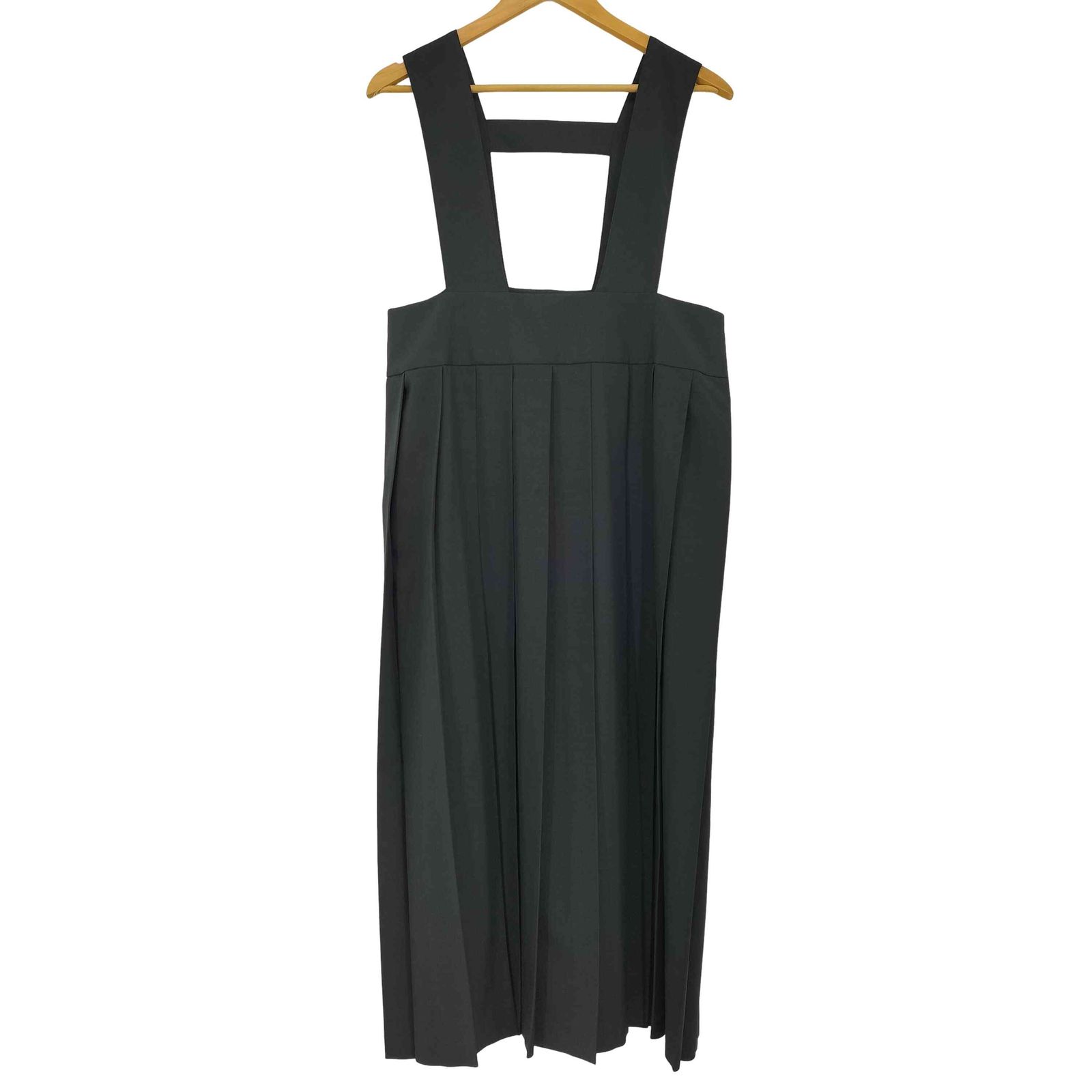 ミズイロインド mizuiro ind プリーツジャンパースカート レディース