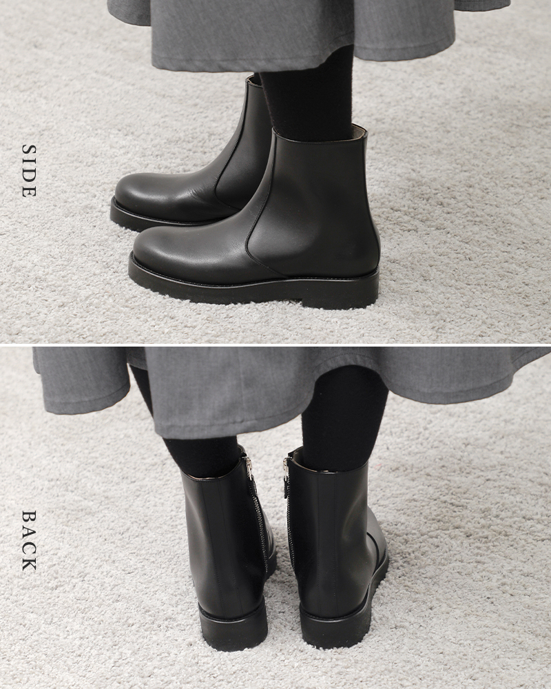 BEAUTIFUL SHOES ビューティフルシューズ ステアレザー サイドジップ