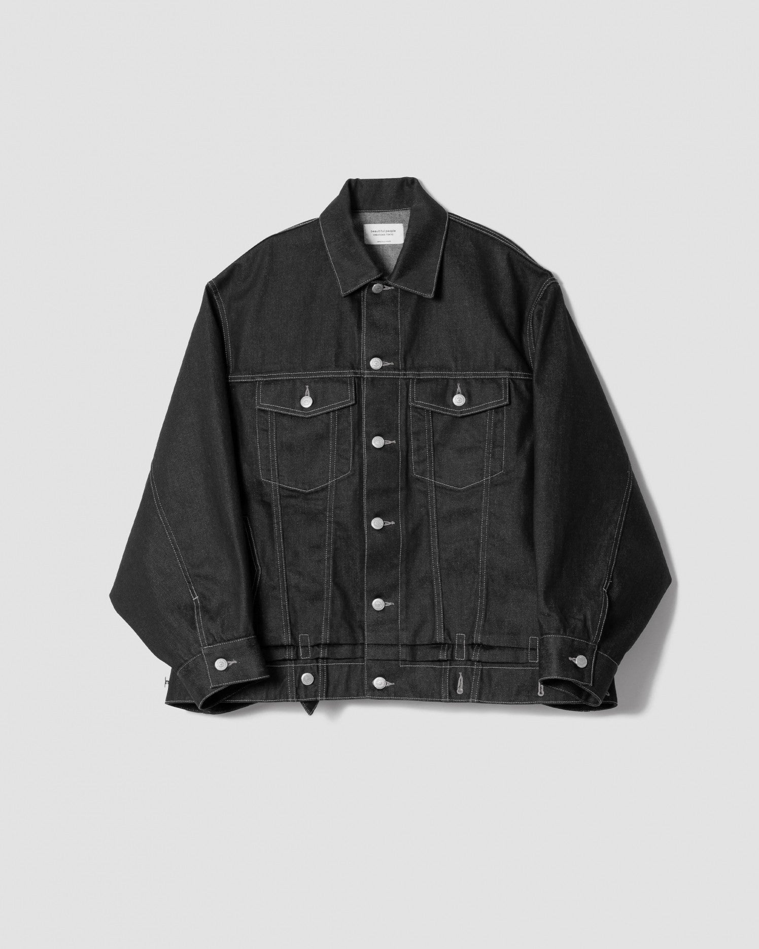 double-end selvedge denim blouson – beautiful people online store