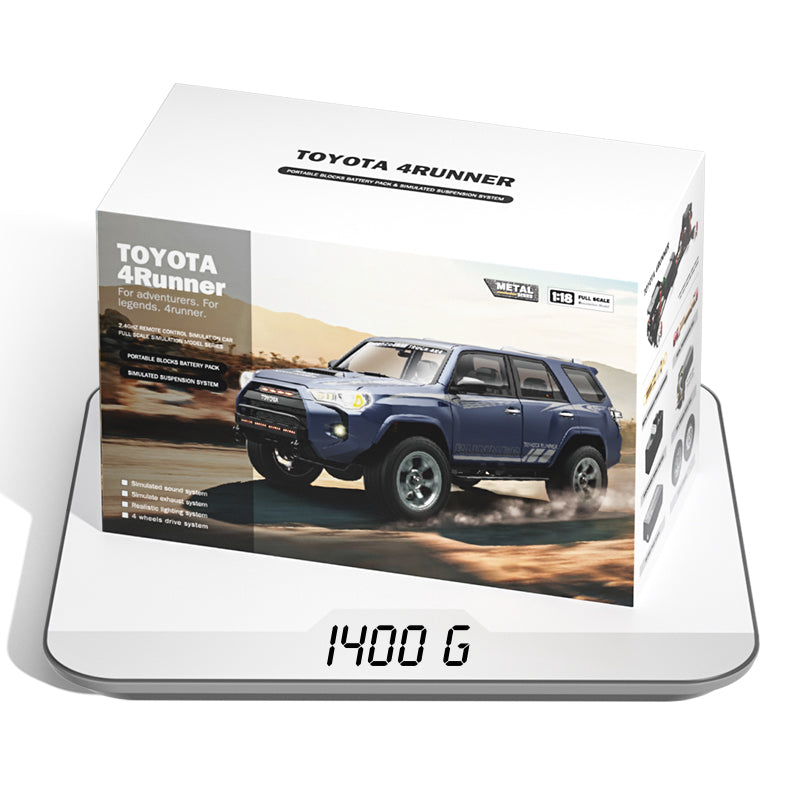 1/18 Hengguan Toyota 4Runner RC Truck – Alloy Build, Dual Motors