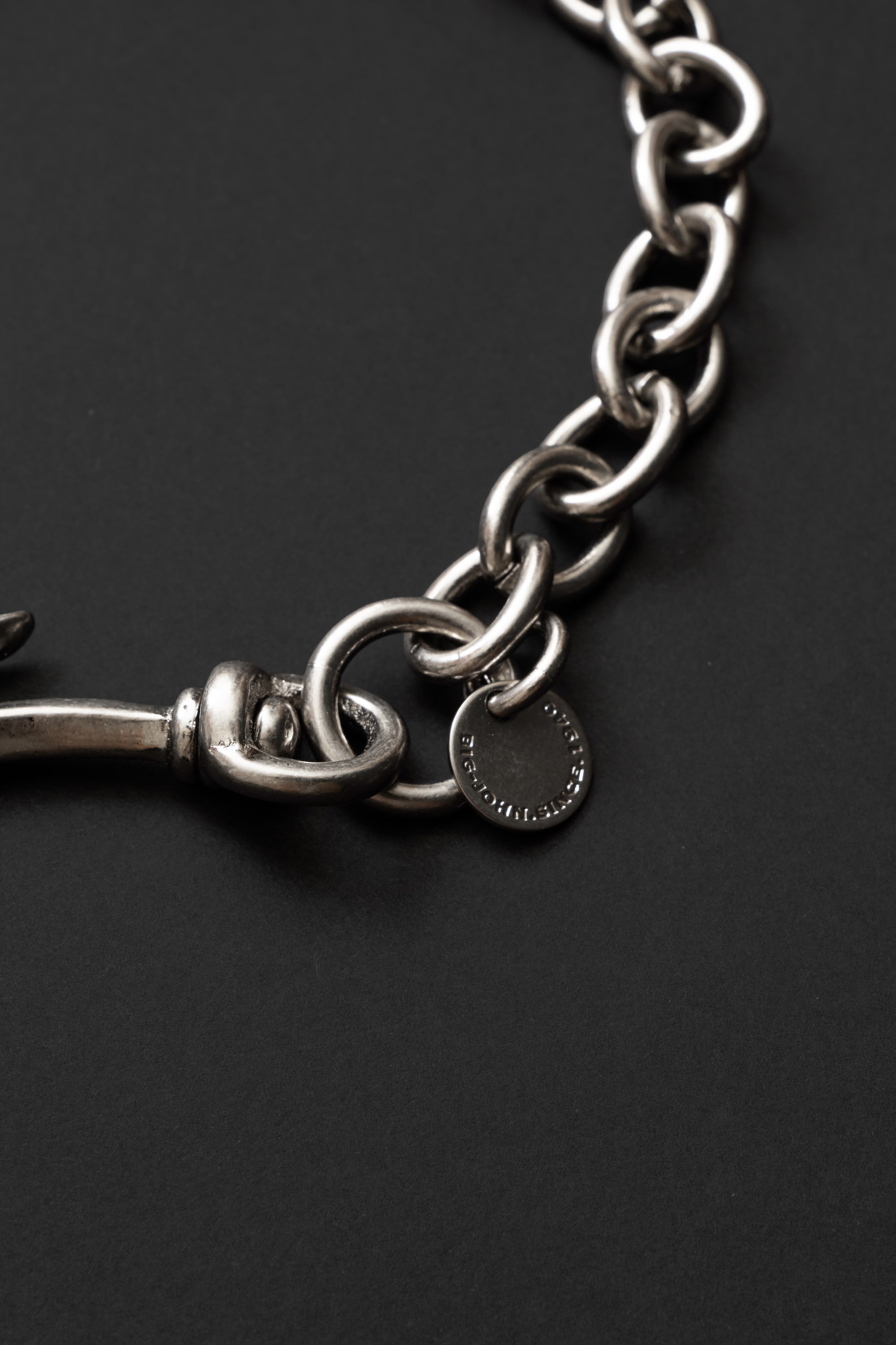 VWC04 BRASS シルバーフィニッシュ ウォレットチェーン [ショート