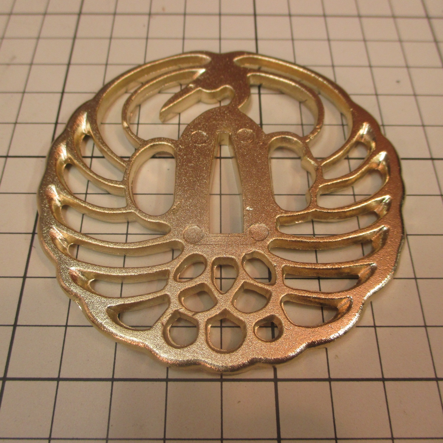 武装商店 / 鍔 鶴丸透かし