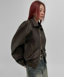 BLACKUP｜ブラックアップ（メンズ）のブルゾン（ブラウン/茶色系）通販