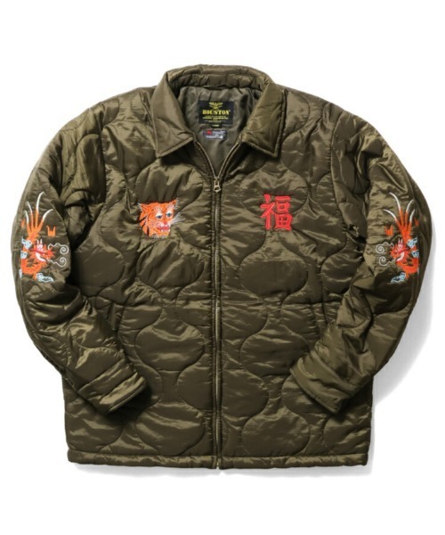 HOUSTON（ヒューストン）の「HOUSTON キルティングベトジャン(MAP