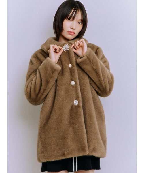 LILY BROWN（リリーブラウン）の「【LILY BROWN×MARY QUANT】ビジュー