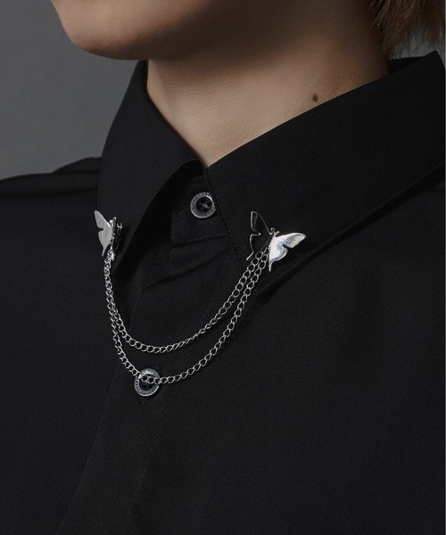 モチーフチェーンブローチ（ブローチ/コサージュ）｜Ellno Loset