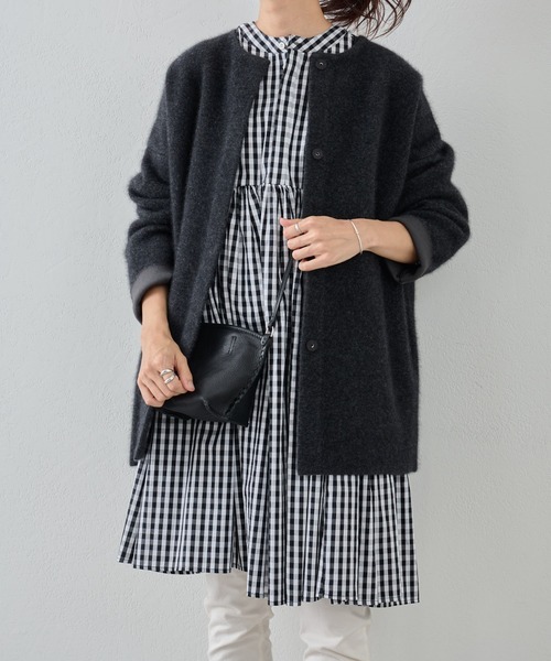 BEARDSLEY（ビアズリー）の「《ビアズリー》先染めギャザーチュニック