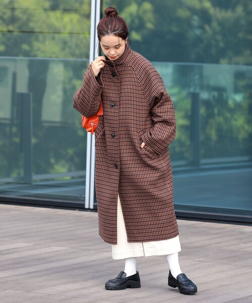 Ray BEAMS（レイビームス）の「Ray BEAMS / チェック スタンドカラー