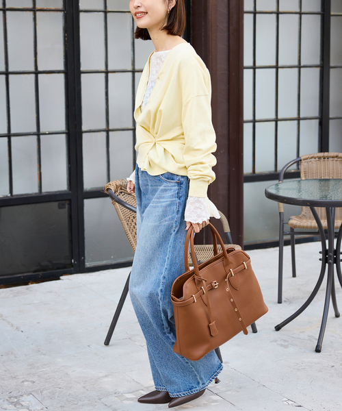 SLOBE IENA（スローブイエナ）の「レースフレアスリーブブラウス