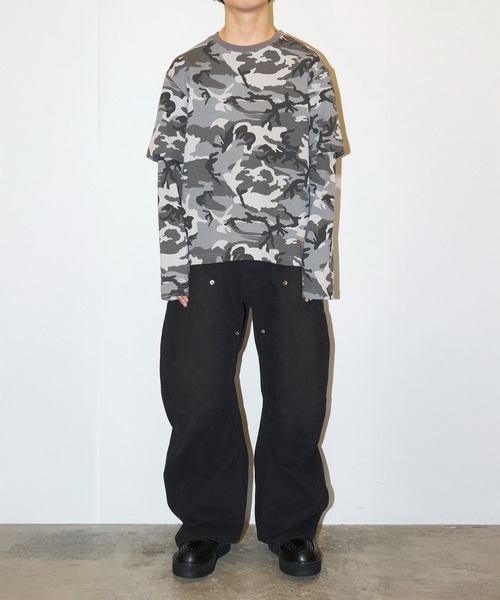 THERMAL LAYERED LS TEE（Tシャツ/カットソー）｜AFB（エーエフビー