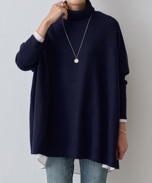 BEARDSLEY（ビアズリー）の「ビッグニットタートル(ショート)（ニット