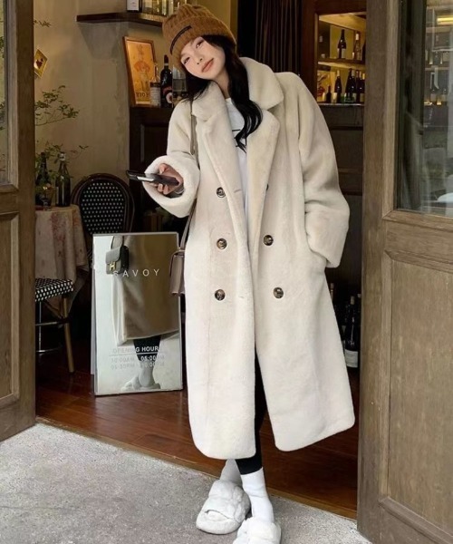 Ritzy（リッツィー）の「もこもこ オーバーサイズ 中綿チェスター