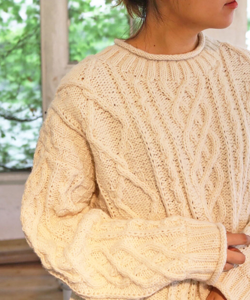 TODAYFUL（トゥデイフル）の「Vintageケーブルニット（ニット/セーター