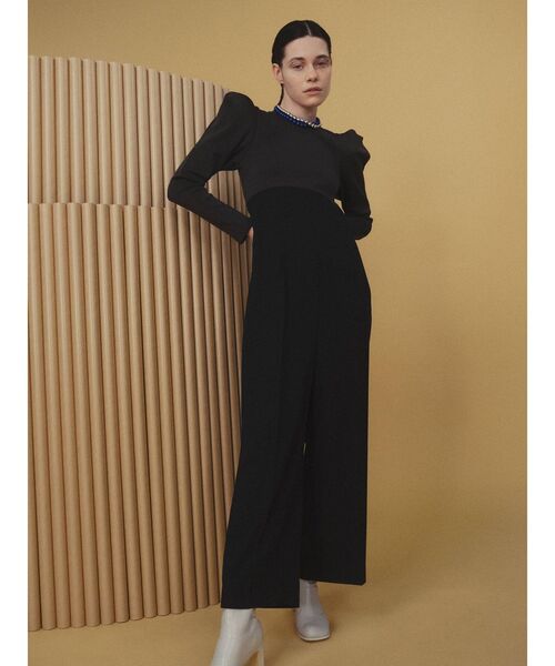 UN3D.（アンスリード）の「ボリュームスリーブオールインワン（つなぎ