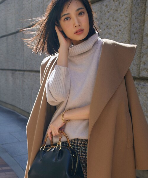 23区（ニジュウサンク）の「ウールカシミヤブレンドバルキー