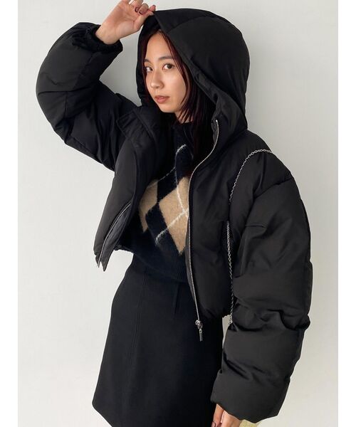 EMODA（エモダ）の「ショートボリュームパフダウン（ダウンジャケット